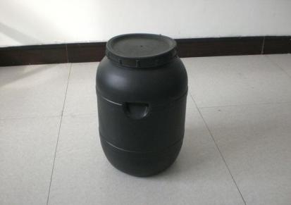 25公斤耐腐蚀塑料桶 圆形黑色25升化工包装桶定制