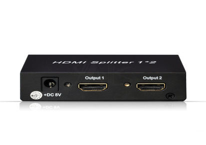 HDMI分配器1进4出, 支持3D，带HDCP，支持CEC