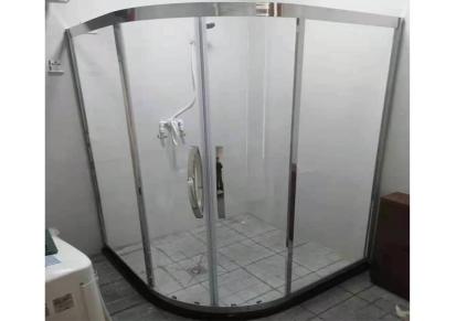腾越淋浴房隔断 卫生间浴室干湿分离 洗澡间家用淋浴房 厂家定制