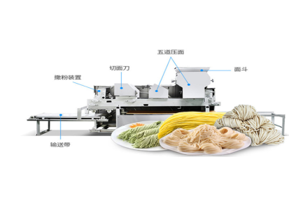 面条自动生产设备 面厂食堂机械 蓝思定制可配送安装
