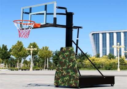 单臂篮球架 恒跃文体供应 广场篮球架 按需定制