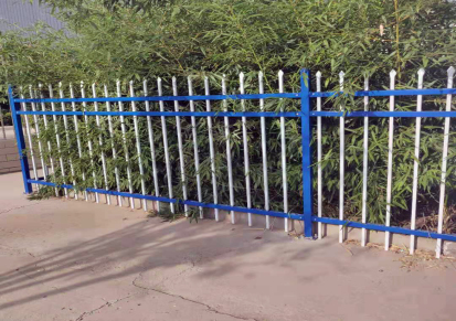 生产小区庭院铁艺锌钢护栏 PVC耐高温绿色环保护栏
