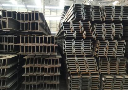 鲲航热轧工字钢Q235B批发 建筑厂房钢结构用H型钢材现货