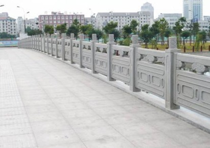 石栏杆 锦石制造 大理石 公园护栏 安装指导 款式全