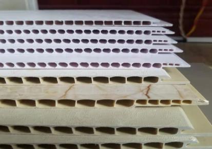 榆林美创木业 石塑墙板厂家批发直销400*9快装环保板无甲醛