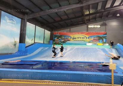 极酷冲浪双人便捷式冲浪模拟器 滑板冲浪设备定制户外水上设备厂