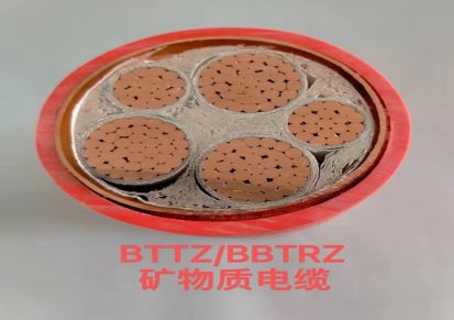 广东中业钢性BTTZ-750V矿物质电缆
