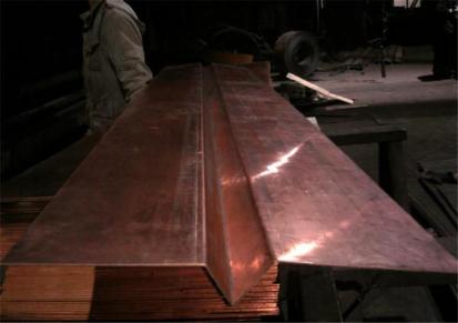 前成厂家 紫铜止水带 钢边可卸下 操作简单 专业生产