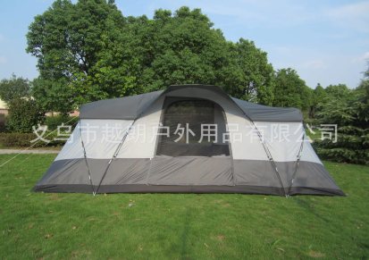 供应多人野营帐篷，双层帐篷户外旅游超大空间聚会帐篷