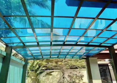 10mm阳光板 菏泽鲁硕阳光板应用 养殖业及室内游泳池的采光天幕