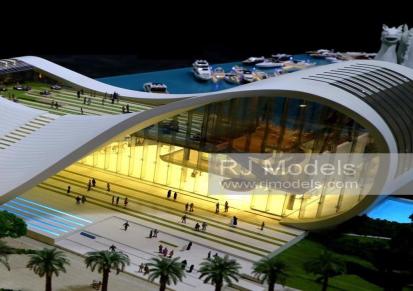 港基建筑 专业设计 沙盘文化艺术建筑模型 景观设计