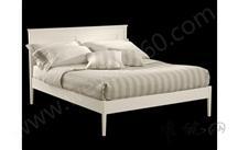 唯优家居双人床定做:现代风格白色1.8m双人床