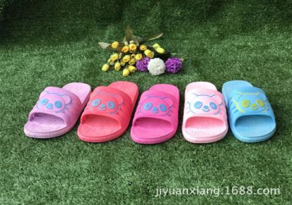 夏季熊猫女士凉拖鞋浴室鞋2017新款女士拖鞋厂家直销8706