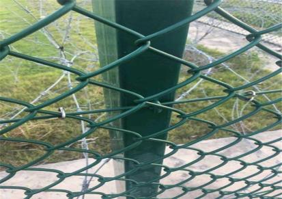 内藏式健身设施围栏 插接式铁丝球场网厂家 泽航上门测量