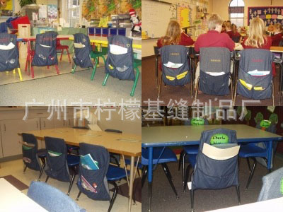 学生课桌 椅子 椅背袋 椅背包 凳子袋 订做 chair bags