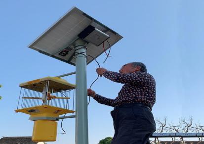 尚科茶园杀虫灯 太阳能供电山区使用大型频振式杀虫灯