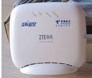 全新电信网通铁通中兴831BII-ADSL2+宽带猫modem上网猫