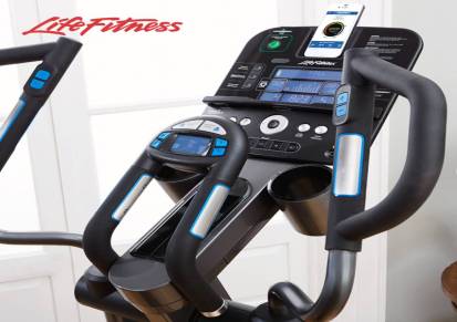 LifeFitness/力健进口椭圆机家用款健身器材磁控椭圆仪漫步机E5