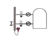 锅炉汽包液位计 晨淼科技 可按需定制 水 蒸汽 平衡容器