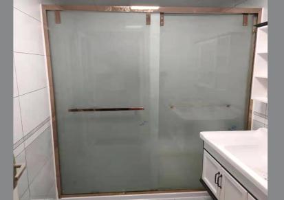 山东淋浴房定制 临沂卫生间干湿分离 腾越浴室玻璃隔断 厂家现货