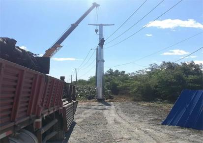 德鹏电力施工13米电力钢管杆 钢杆制造商