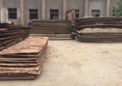 扬州钢板出租 完美代替砖渣路
