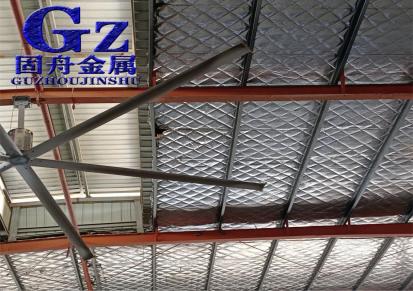 固舟广西工厂工业大型吊扇厂家直供可安装降温节能永磁7.3米工业大风扇