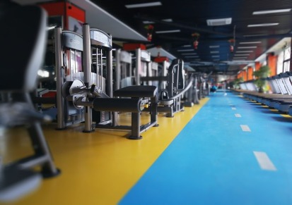健身房专用地胶 耐磨防污