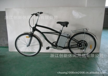 外贸出口款26寸36V铅酸电动自行车