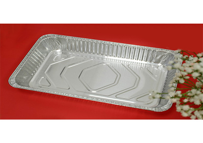 烧烤大号加厚铝箔餐盘长方形锡纸盒一次性铝箔餐盒大容量烤羊腿厨事顿
