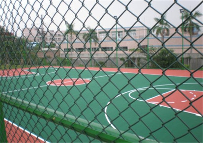 中林丝网6米高安全隔离网健身俱乐部球场墨绿色安全围网