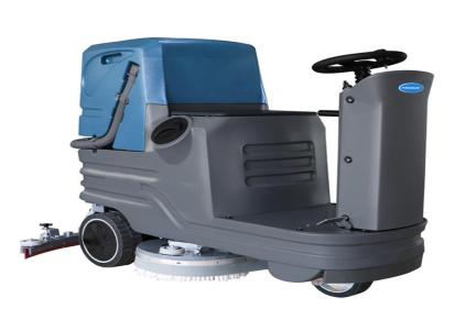 保洁洗地车 车站洗地机 全自动洗地机商用 艾特洁XJ80D拖地机厂家供应