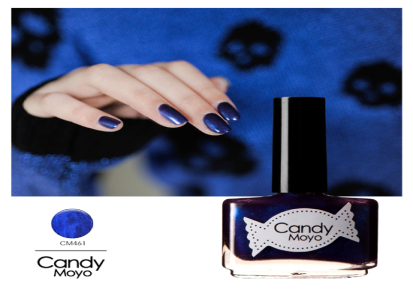 38零售 Candy moyo 暮色光影高级定制星空蓝 指甲油 蓝莓香味