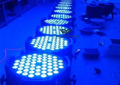 54颗3W全彩帕灯 LED三合一不防水铸铝帕灯 舞台酒吧染色帕灯