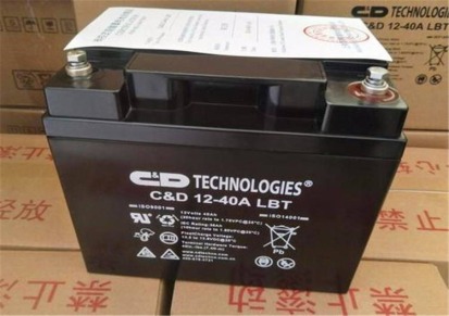 大力神蓄电池CD 12-40LBT阀控式后备应急电源12V40AH