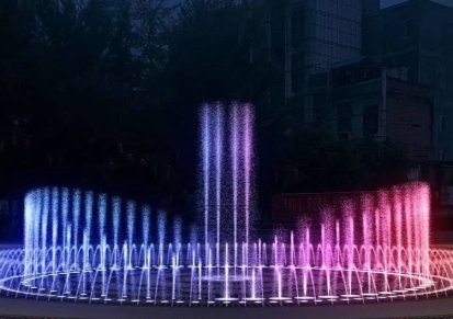 联展音乐灯光喷泉使用寿命长 享受视觉的盛宴