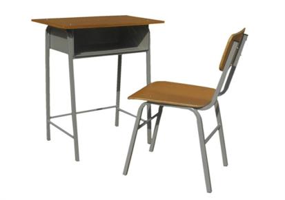 单人课桌椅生产商 小学课桌椅厂家定制 新科教育