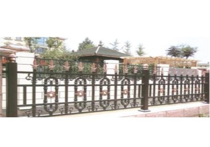 桂吉 铝艺围栏招商 庭院铝艺围栏型材厂家 铝艺围栏工厂