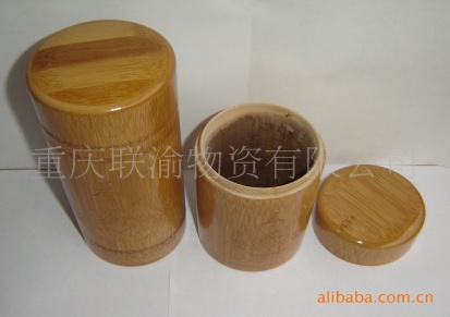 竹制茶叶筒，竹筒包装，碳化竹筒罐，竹杯，雕刻茶叶筒