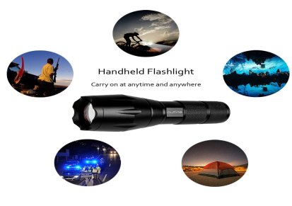 TacLight手电筒 LED户外强光远射充电手电筒户外手电筒新款TV产品