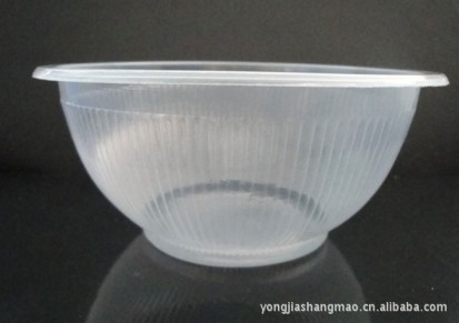 供应500mlpp塑料吸塑碗 pp塑料打包碗
