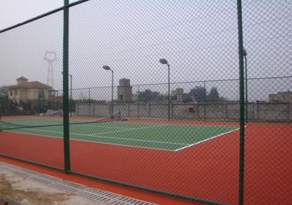渤洋五金 体育场隔离护栏网 户外篮球场 勾花围网