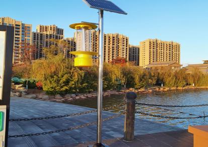 格润利格景观式太阳能杀虫灯 园林茶园户外用太阳能诱虫灯