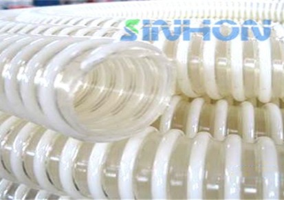 SINHON821塑筋阻燃吸尘管 厂家直销 现货供应PU塑筋平滑管