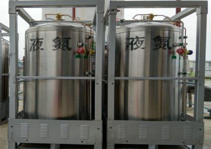 捷通气体 槽车杜瓦罐液氮气 高纯工业氮气