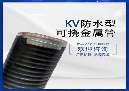 业明 KV可挠金属保护管 KV防水型金属可挠管 kvz可挠金属管