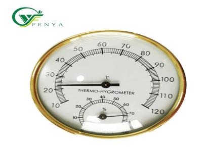 芬雅厂家供应湿度计 木质温度计 桑拿房配件 双表湿温计 桑拿设备
