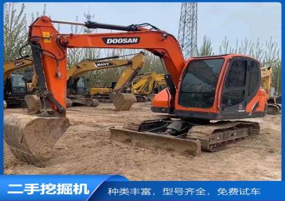 二手斗山DX75挖掘机 二手挖掘机原漆无翻新 安徽蓬港质量可靠