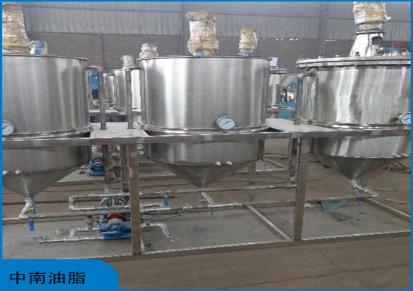 牛油熬炼设备 油脂设备生产厂家 中南油脂