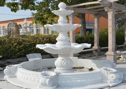 联展欧式园林景观 雕塑喷泉 流水喷水池 外形美观